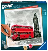 Ravensburger 28997 - CreArt, Malen nach Zahlen, London Calling, 20x20cm, Malset