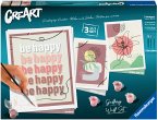 Ravensburger 23552 - CreArt, Malen nach Zahlen, Gallery Wall Set, 3 Maltafeln und Zubehör, Malset