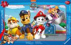 Ravensburger 05681 - PAW Patrol, Vier mutige Retter, Rahmenpuzzle, 15 Teile Ravensburger 05681 - PAW Patrol, Vier mutige Retter, Rahmenpuzzle, 15 Teile