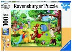 Ravensburger 12997 - Winnie the Pooh, Die Rettung, Kinderpuzzle, 100 XXL-Teile