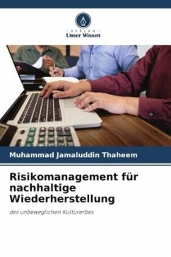 Risikomanagement für nachhaltige Wiederherstellung - Thaheem, Muhammad Jamaluddin