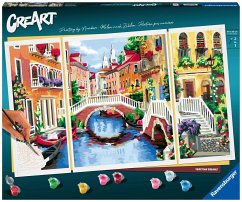 Ravensburger 20135 - CreArt Malen nach Zahlen, Venetian Dreams, Malset