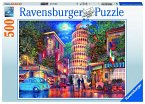 Ravensburger 17380 - Abends in Pisa, Puzzle, 500 Teile