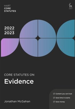 Cover Core Statutes on Evidence 2022-23 (eBook, PDF)