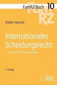 Internationales Scheidungsrecht - Henrich, Dieter