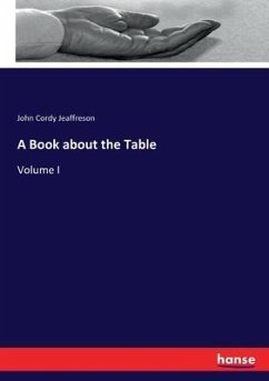 A Book about the Table