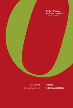 The Oxford Encyclopedia of Public Administration - Peters, B Guy; Thynne, Ian