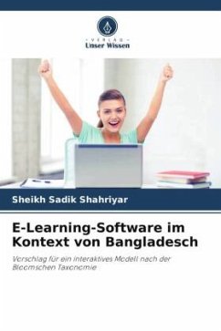 E-Learning-Software im Kontext von Bangladesch - Shahriyar, Sheikh Sadik