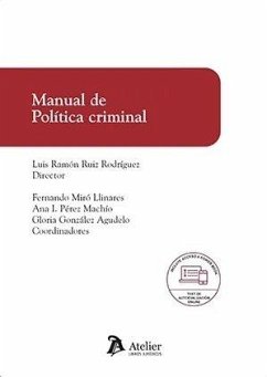 Cover MANUAL DE POLITICA CRIMINAL