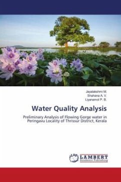 Water Quality Analysis - M., Jayalakshmi;A. V., Shahana;P. B., Liyanamol