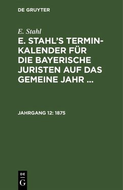 1875 (eBook, PDF) - Stahl, E.