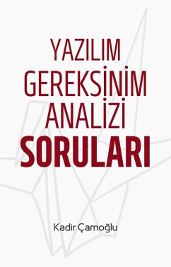 Cover Yazilim Gereksinim Analizi Sorulari (eBook, ePUB)