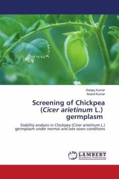 Screening of Chickpea (Cicer arietinum L.) germplasm - Kumar, Sanjay;Kumar, Anand