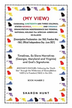 (My View) Celebrating Juneteenth with Three Colonial States-Georgia, Maryland and Virginia! Emancipation Independence Day Federal National Holiday for African -American Ex-Slaves - Hunt, Sharon