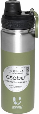 Asobu Alpine Flask Bottle Grün, 0.53 L