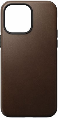 Nomad Modern Leather Case iPhone 14 Pro Max Rustic Brown