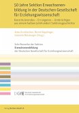 50 Jahre Sektion Erwachsenenbildung in der Deutschen Gesellschaft für Erziehungswissenschaft (eBook, PDF)