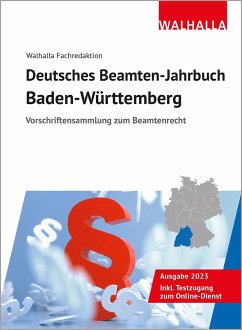 Deutsches Beamten-Jahrbuch Baden-Württemberg 2023 - Walhalla Fachredaktion