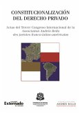 Constitucionalización del derecho privado: actas del tercer congreso Internacional de la Association Andrés Bello des juristes franco-latino-américains (eBook, PDF)