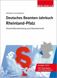 Deutsches Beamten-Jahrbuch Rheinland-Pfalz 2023 - Walhalla Fachredaktion