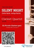 Piccolo Clarinet part (opt.) &quote;Silent Night&quote; for Clarinet Quartet (fixed-layout eBook, ePUB)