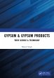 Gypsum & Gypsum Products (eBook, PDF) - Bild 1