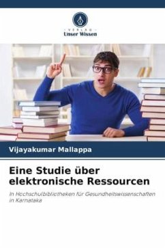 Eine Studie über elektronische Ressourcen - Mallappa, Vijayakumar