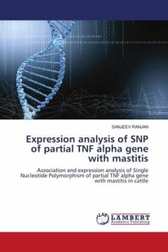 Expression analysis of SNP of partial TNF alpha gene with mastitis