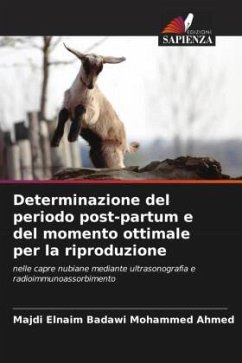 Determinazione del periodo post-partum e del momento ottimale per la riproduzione - Badawi Mohammed Ahmed, Majdi Elnaim