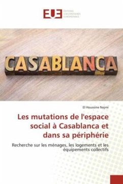 Les mutations de l'espace social à Casablanca et dans sa périphérie - Nejmi, El Houssine