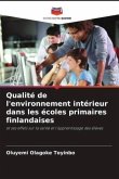 Qualité de l'environnement intérieur dans les écoles primaires finlandaises