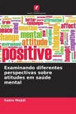 Examinando diferentes perspectivas sobre atitudes em saúde mental