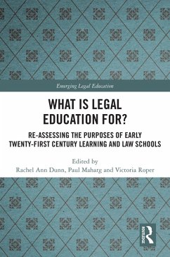 Cover What is Legal Education for? (eBook, PDF)