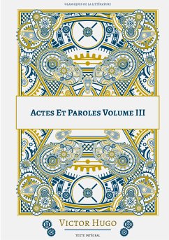Actes Et Paroles (eBook, ePUB)