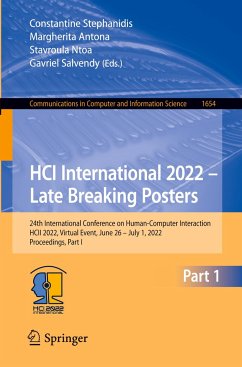 HCI International 2022 ¿ Late Breaking Posters