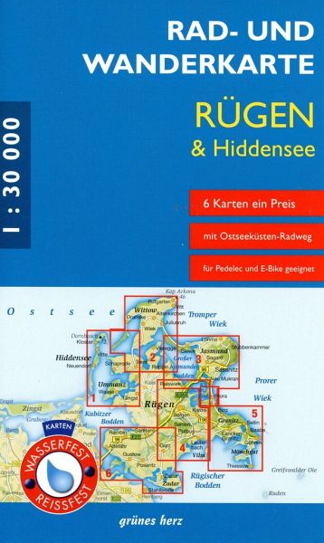Rad- und Wanderkarten-Set Rügen & Hiddensee Rad- und Wanderkarten-Set Rügen & Hiddensee