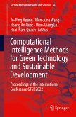 Computational Intelligence Methods for Green Technology and Sustainable Development