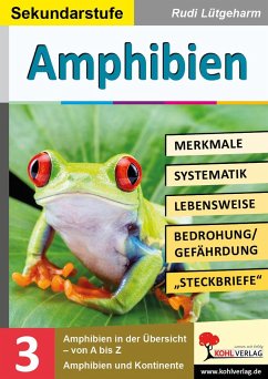 Amphibien - Merkmale, Lebensraum, Systematik - Lütgeharm, Rudi