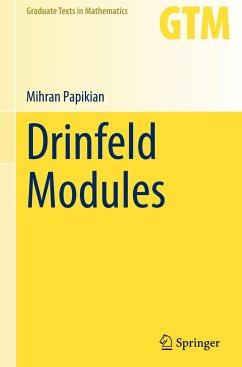 Drinfeld Modules - Papikian, Mihran