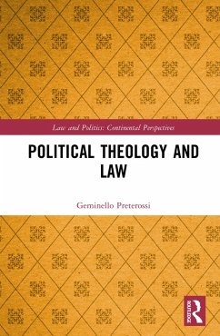 Political Theology and Law (eBook, PDF) - Preterossi, Geminello