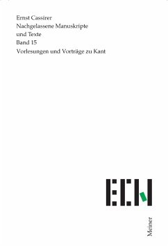 Vorlesungen und Vorträge zu Kant (eBook, PDF) - Cassirer, Ernst