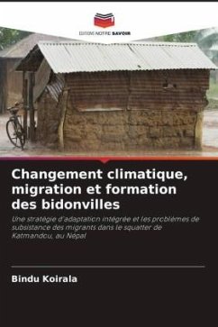 Cover Changement climatique, migration et formation des bidonvilles