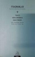 Fragmanlar - Thales, Miletli; Anaksimandros