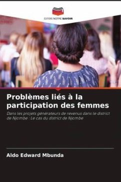 Problèmes liés à la participation des femmes - Mbunda, Aldo Edward