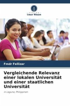 Vergleichende Relevanz einer lokalen Universität und einer staatlichen Universität - Fellizar, Fmdr