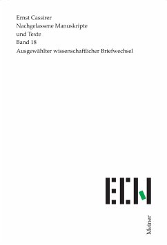 Briefe. Ausgewählter wissenschaftlicher Briefwechsel (eBook, PDF) - Cassirer, Ernst