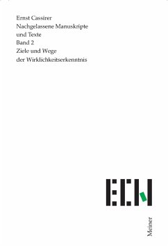 Ziele und Wege der Wirklichkeitserkenntnis (eBook, PDF) - Cassirer, Ernst