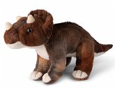 WWF Plüsch 01183 - Triceratops, stehend, Dinosaurier-Kollektion, Plüschtier, 15 cm