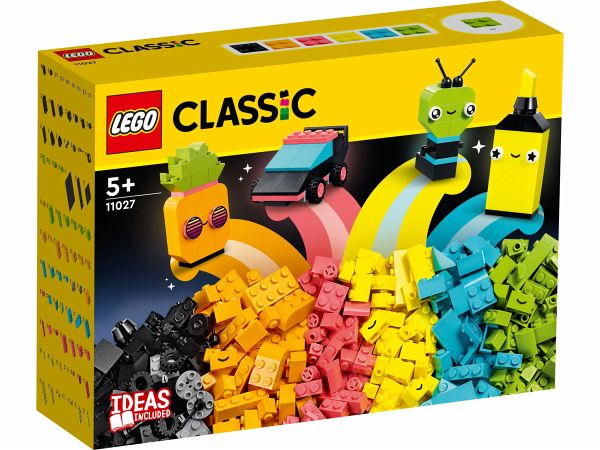 LEGO® Classic 11027 Neon Kreativ-Bauset - Bei bücher.de immer portofrei | Konstruktionsspielzeug
