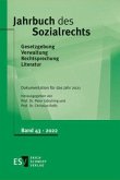 Jahrbuch des Sozialrechts - - Dokumentation für das Jahr 2021 / Jahrbuch des Sozialrechts 43